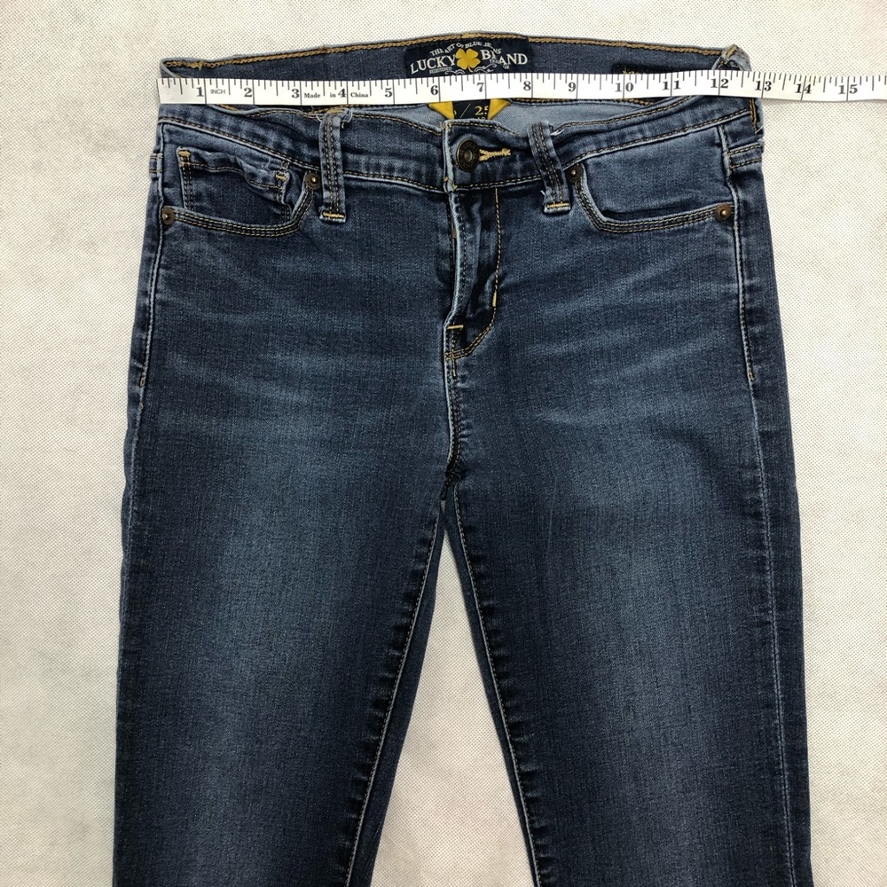 **SOLD** Luck Brand Brooke Straight Jeans - Picture 3 of 11